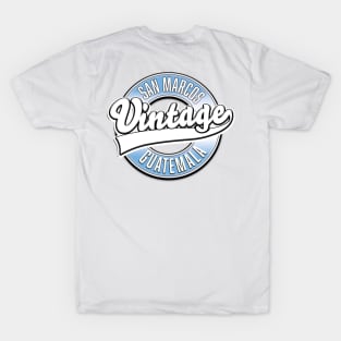 San Marcos Guatemala vintage logo T-Shirt